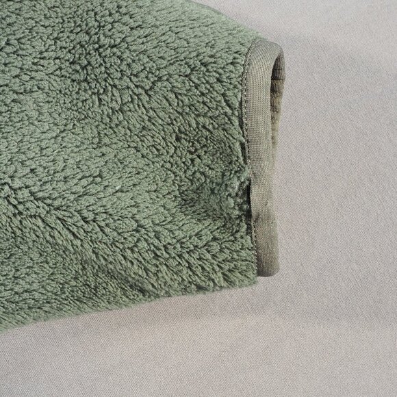 Gen III Fleece Jacket Large Green Cold Weather Full Zip Military Army Bomber - Picture 6 of 11